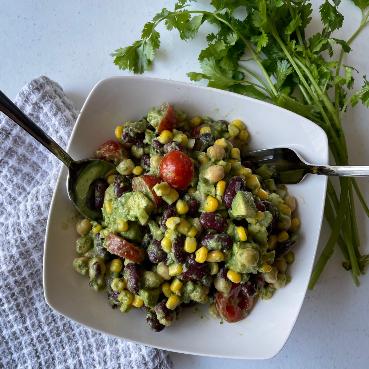 Southwest Bean Salad (Vegan & Gluten-Free)